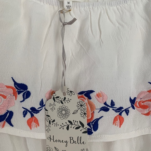 Off the shoulder floral blouse - Picture 6 of 7